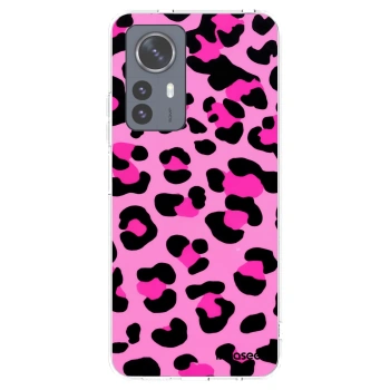Picasee silikónový prehľadný obal pre Xiaomi 12 Pro - Pink Tiger