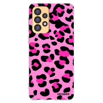 Picasee silikónový prehľadný obal pre Samsung Galaxy A33 5G A336 - Pink Tiger