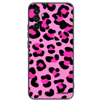 Picasee silikónový čierny obal pre Samsung Galaxy M13 M135F - Pink Tiger