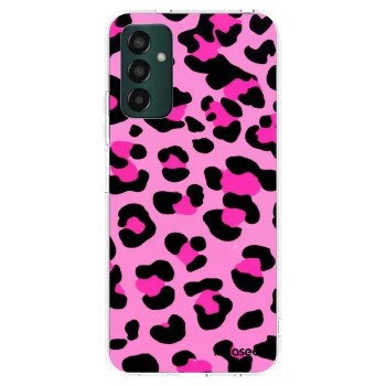 Picasee silikónový prehľadný obal pre Samsung Galaxy M13 M135F - Pink Tiger