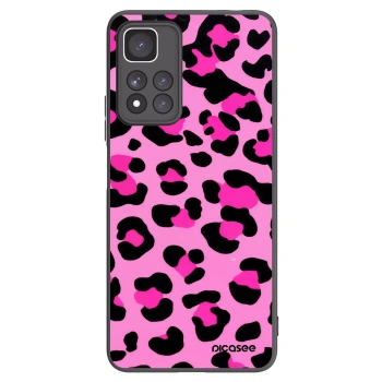 Picasee silikónový čierny obal pre Xiaomi Redmi Note 11 Pro+ 5G - Pink Tiger