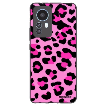 Picasee silikónový čierny obal pre Xiaomi 12T Pro - Pink Tiger