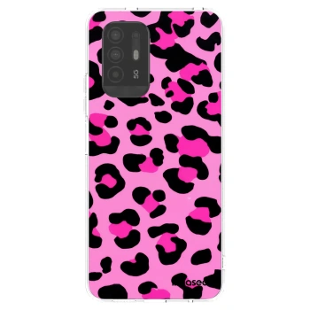 Picasee silikónový prehľadný obal pre OPPO A94 5G - Pink Tiger