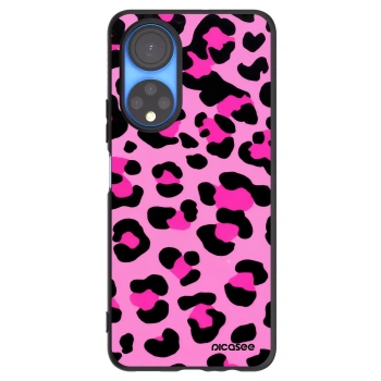 Picasee silikónový čierny obal pre Honor X7 - Pink Tiger