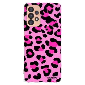 Picasee silikónový prehľadný obal pre Samsung Galaxy A23 A236B 5G - Pink Tiger