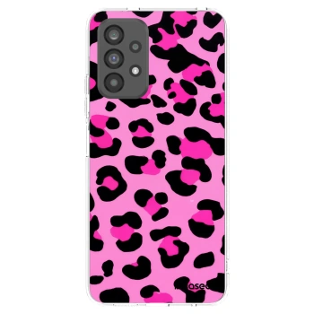Picasee silikónový prehľadný obal pre Samsung Galaxy A73 5G - Pink Tiger