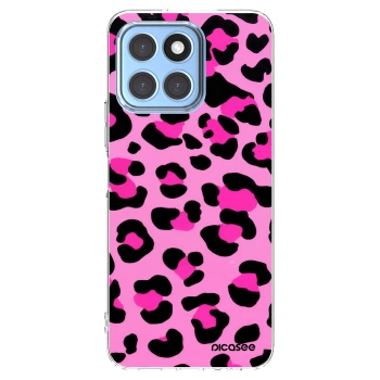 Picasee silikónový prehľadný obal pre Honor X8 5G - Pink Tiger