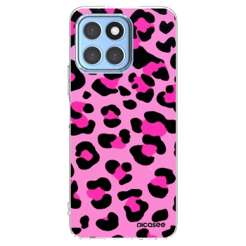 Picasee silikónový prehľadný obal pre Honor X6 - Pink Tiger