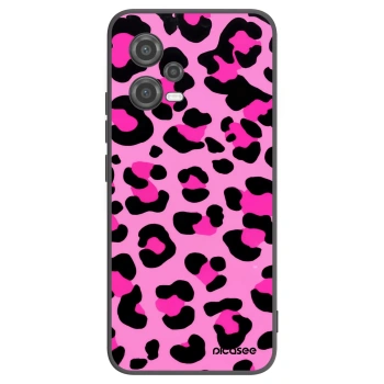 Picasee silikónový čierny obal pre Xiaomi Poco X5 - Pink Tiger