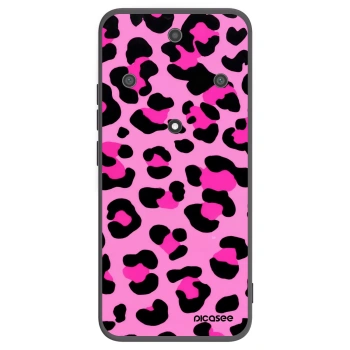 Picasee silikónový čierny obal pre Honor Magic5 Lite 5G - Pink Tiger