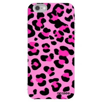 Picasee silikónový prehľadný obal pre Apple iPhone 6/6S - Pink Tiger