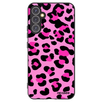 Picasee silikónový čierny obal pre Samsung Galaxy A34 5G A346B - Pink Tiger