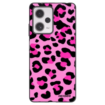 Picasee silikónový čierny obal pre Xiaomi Redmi Note 12 Pro+ 5G - Pink Tiger
