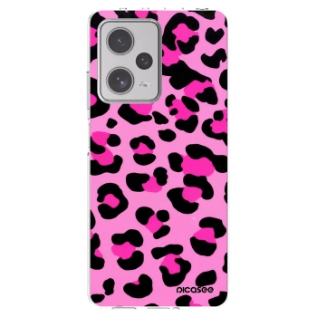 Picasee silikónový prehľadný obal pre Xiaomi Redmi Note 12 Pro+ 5G - Pink Tiger