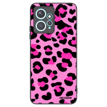 Picasee silikónový čierny obal pre Xiaomi Redmi Note 12 4G - Pink Tiger