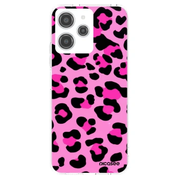 Picasee silikónový prehľadný obal pre Xiaomi Redmi 12 4G - Pink Tiger