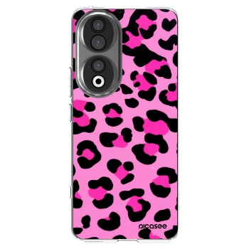 Picasee silikónový prehľadný obal pre Honor 90 5G - Pink Tiger