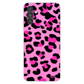 Picasee silikónový prehľadný obal pre Samsung Galaxy A04s A047F - Pink Tiger