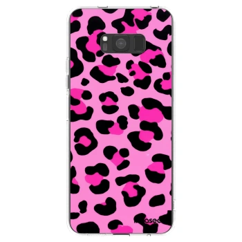 Picasee silikónový prehľadný obal pre Samsung Galaxy S8 G950F - Pink Tiger