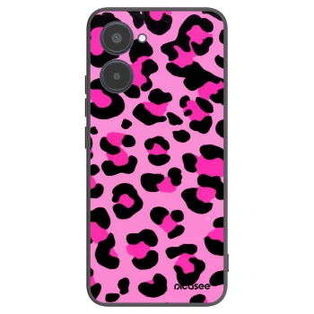Picasee silikónový čierny obal pre Realme 10 4G - Pink Tiger