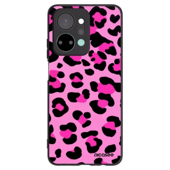 Picasee silikónový čierny obal pre Honor X7a - Pink Tiger