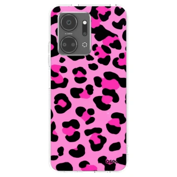 Picasee silikónový prehľadný obal pre Honor X7a - Pink Tiger