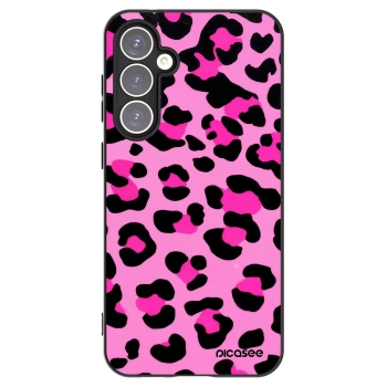 Picasee silikónový čierny obal pre Samsung Galaxy S23 FE S711B - Pink Tiger