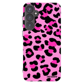 Picasee silikónový prehľadný obal pre Samsung Galaxy S23 FE S711B - Pink Tiger