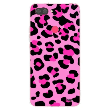 Picasee silikónový prehľadný obal pre Xiaomi Mi 8 Lite - Pink Tiger