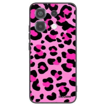 Picasee silikónový čierny obal pre Xiaomi Poco X6 - Pink Tiger