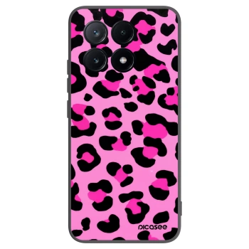 Picasee silikónový čierny obal pre Xiaomi Poco X6 Pro - Pink Tiger