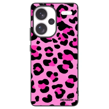 Picasee silikónový čierny obal pre Xiaomi Redmi Note 13 Pro+ 5G - Pink Tiger