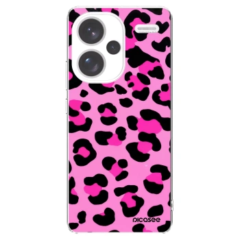 Picasee silikónový prehľadný obal pre Xiaomi Redmi Note 13 Pro+ 5G - Pink Tiger