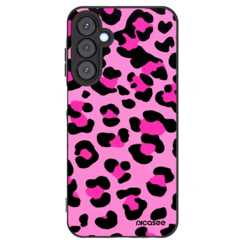 Picasee silikónový čierny obal pre Samsung Galaxy A25 A256B 5G - Pink Tiger