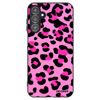 Picasee silikónový čierny obal pre Samsung Galaxy A15 A155F 4G - Pink Tiger