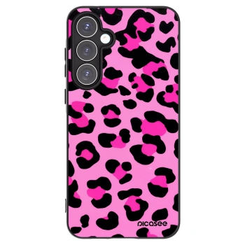 Picasee silikónový čierny obal pre Samsung Galaxy A55 5G A556B - Pink Tiger