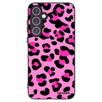 Picasee silikónový čierny obal pre Samsung Galaxy A35 5G A356B - Pink Tiger