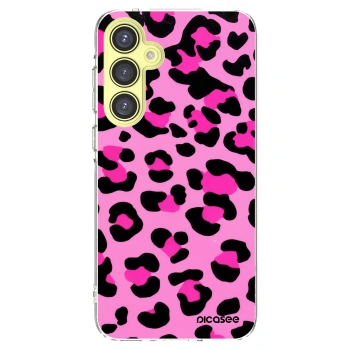 Picasee silikónový prehľadný obal pre Samsung Galaxy A35 5G A356B - Pink Tiger