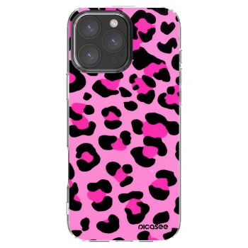 Picasee silikónový prehľadný obal pre Apple iPhone 16 Pro Max - Pink Tiger