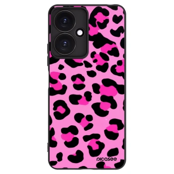 Picasee silikónový čierny obal pre Xiaomi Redmi 13C 5G - Pink Tiger