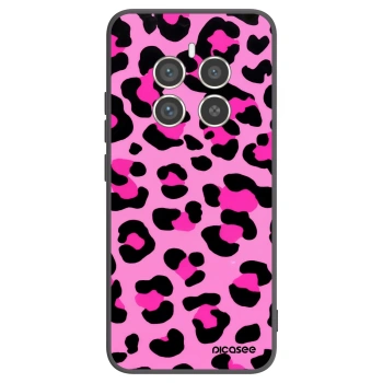 Picasee silikónový čierny obal pre Realme 12 Pro 5G - Pink Tiger