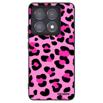 Picasee silikónový čierny obal pre Xiaomi 14T Pro - Pink Tiger