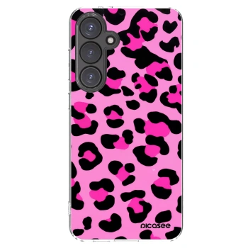 Picasee silikónový prehľadný obal pre Samsung Galaxy S24 FE S721B - Pink Tiger