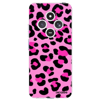 Picasee silikónový prehľadný obal pre Xiaomi Redmi 14C - Pink Tiger