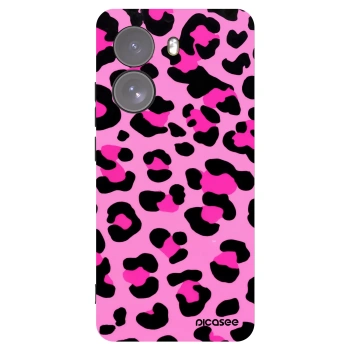 Picasee silikónový čierny obal pre Xiaomi Poco X7 - Pink Tiger