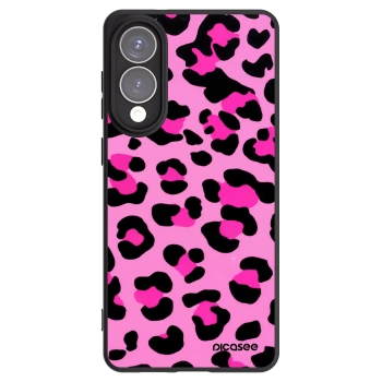 Picasee silikónový čierny obal pre Samsung Galaxy S25 Edge 5G - Pink Tiger