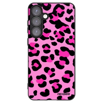 Picasee silikónový čierny obal pre Samsung Galaxy S25+ 5G - Pink Tiger
