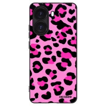 Picasee silikónový čierny obal pre Xiaomi Poco X7 Pro 5G - Pink Tiger