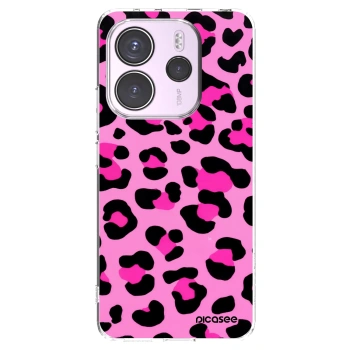 Picasee silikónový prehľadný obal pre Xiaomi Redmi Note 14 4G - Pink Tiger