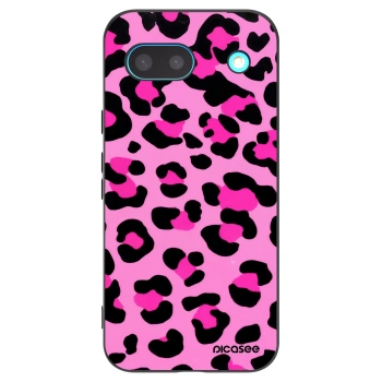 Picasee silikónový čierny obal pre Google Pixel 8 - Pink Tiger